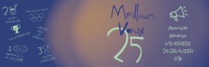 Lire la suite à propos de l’article Meilleurs vœux 2025 !