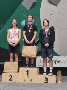 Coupe de France de bloc de Brive la Gaillarde : Doublé des soeurs NORE