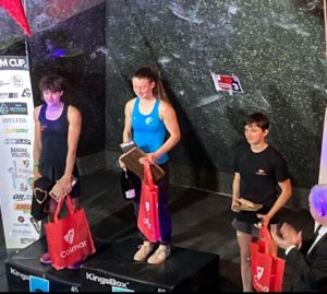 Coupe de France de bloc de Colmar : Nos minéraliennes en forme