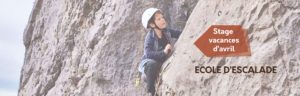 Lire la suite à propos de l’article Stages vacances d’Avril : École d’Escalade