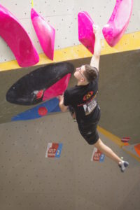 Lire la suite à propos de l’article Coupe d’Europe jeunes de bloc de Graz : Oscar VENET en finale