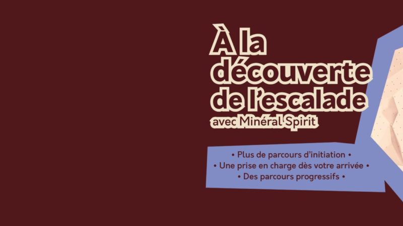 A la découverte de l’escalade !